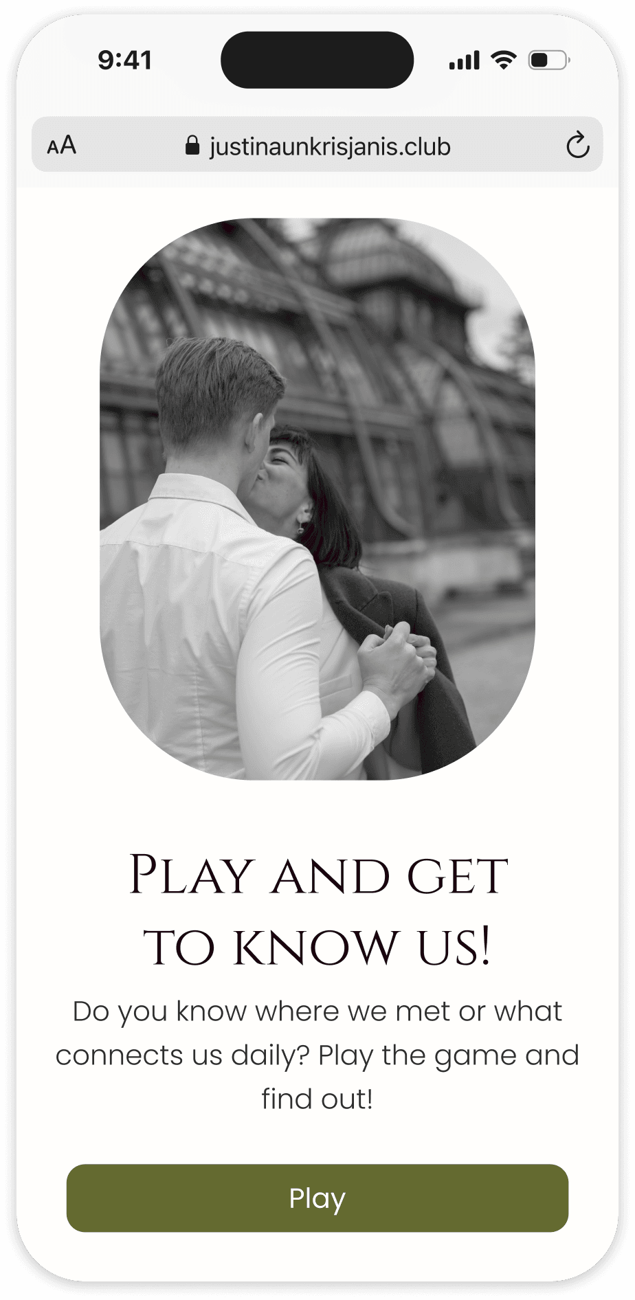 Wedding website carousel 6